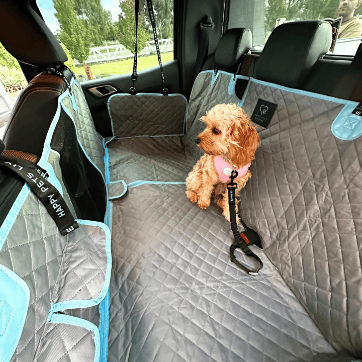 Pet Car Seat Mat + Seat Belt