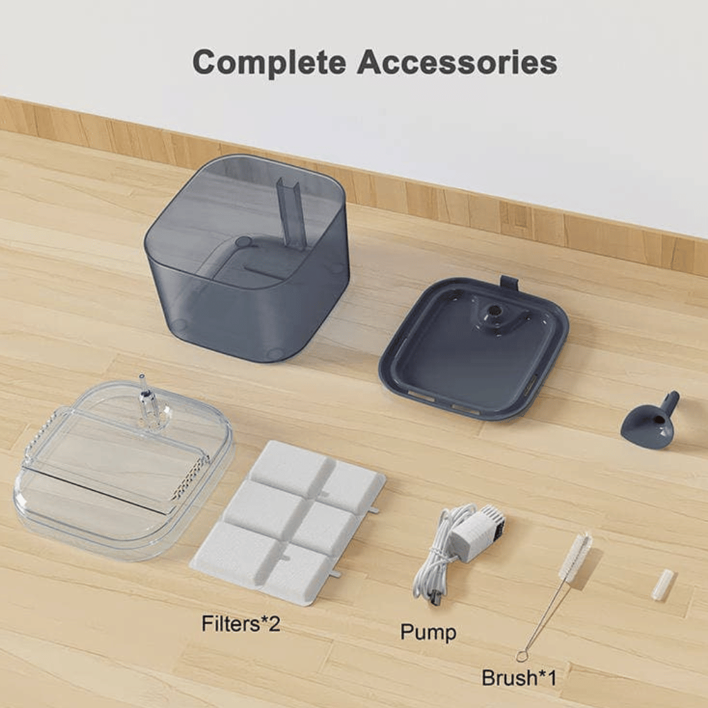 Water filtration to provide pets with fresh clean water