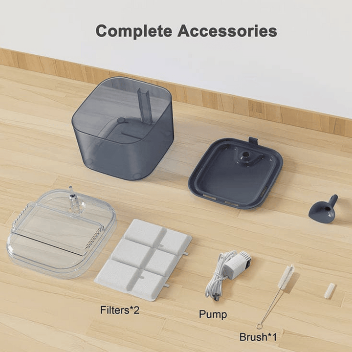 Water filtration to provide pets with fresh clean water
