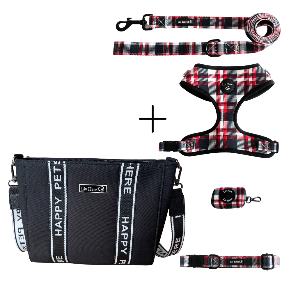 Mix and match cafe bag and harness set