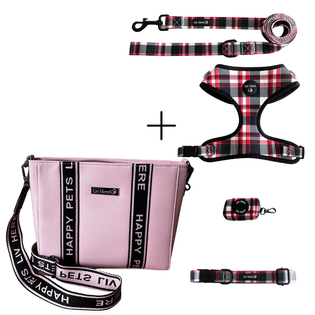 Mix and match cafe bag and harness set